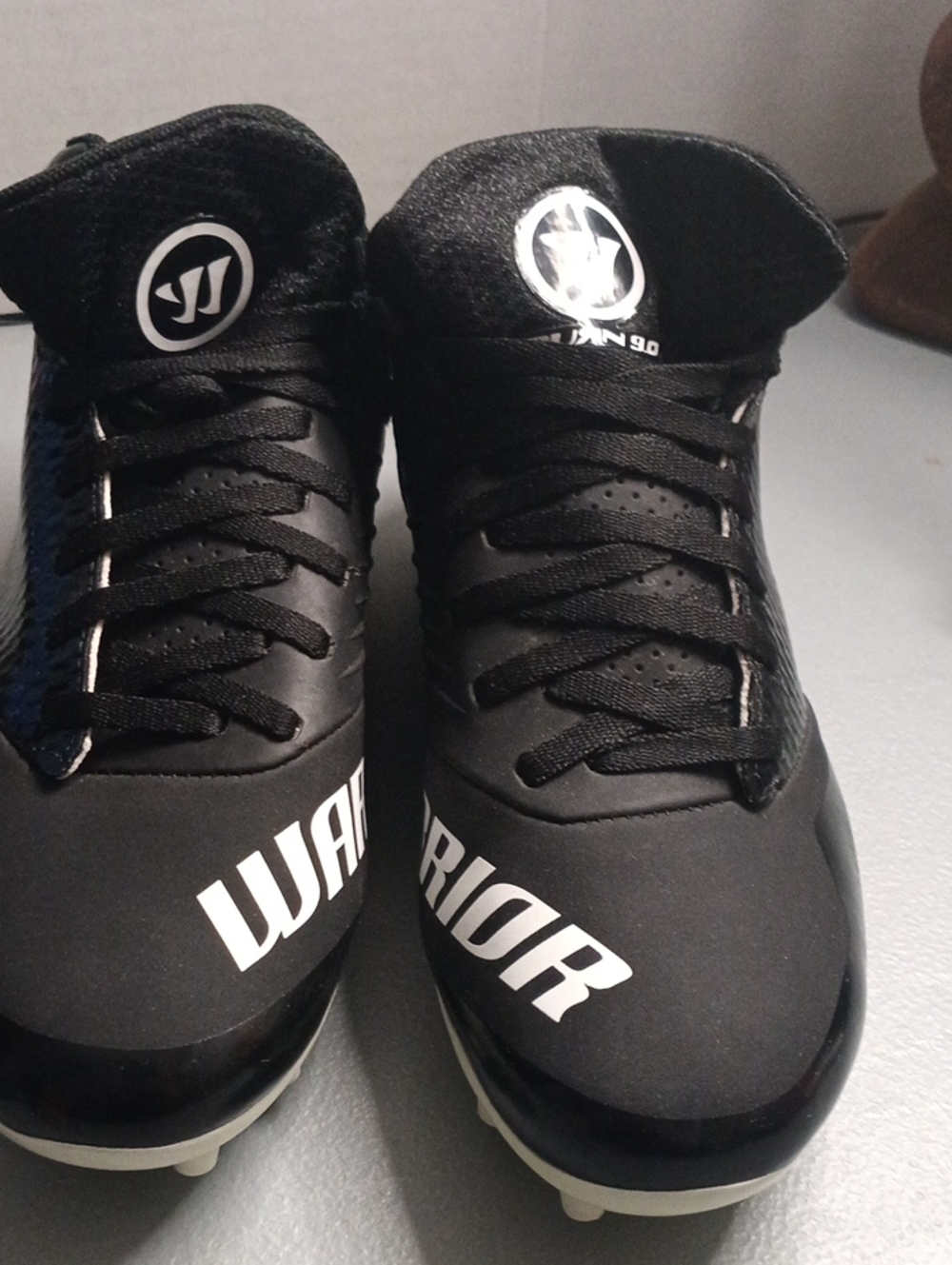 Boys Black Cleats - Athletic Soccer/Football Shoes